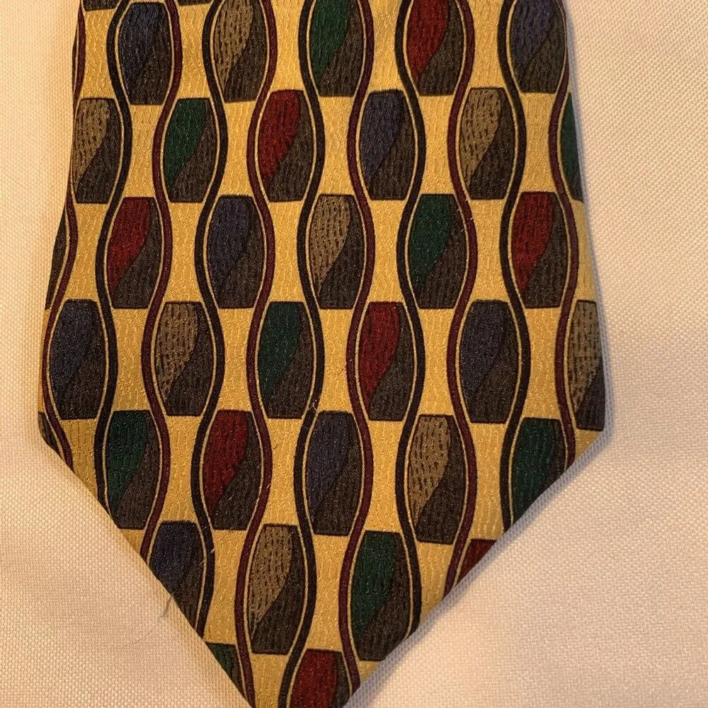 USA‎ Patterned Men's Neck Tie Polyester